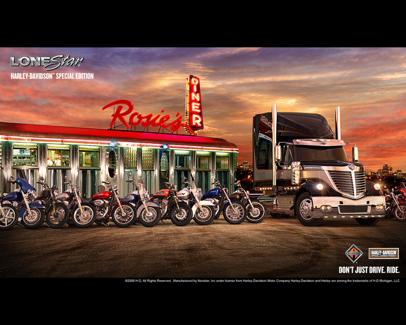 Illustration for article titled International Lonestar Harley-Davidson Special Edition: A Truck For Real Men
